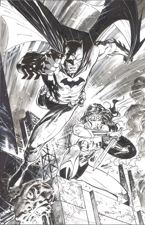 Greg Capullo, Batman Wonder Woman, Comic Book Artwork, Art Comic, Batman Art, Art Gallery Room, Gallery Room, Selling Artwork, Comic Book Heroes