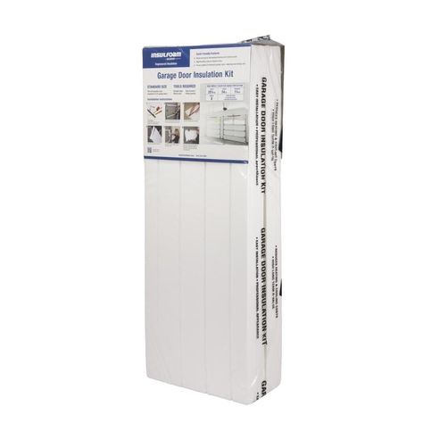 Insulfoam R-4.8 (Common: 1.25-in x 1.6875-ft x 8-ft; Actual: 1.25-in x 1.6875-ft x 4.5-ft) Garage Door Insulation Kit 1 Faced Polystyrene Garage Door Foam Board Insulation in the Foam Board Insulation department at Lowes.com Garage To Bedroom, Foam Board Insulation, Cheap Insulation, Metal Garage Doors, Diy Insulation, Garage Insulation, Foam Insulation Board, Rigid Insulation, Camper Repair