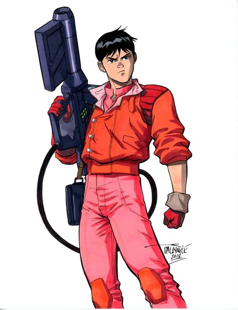 Kaneda - Akira by Scott Dalrymple Kaneda Akira, Akira Pill, Akira Art, Akira Characters, Akira Poster, Shotaro Kaneda, Ken Street Fighter, Scott Dalrymple, Akira Kaneda