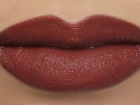 Reddish Brown Lipstick, Brown Lipstick Shades, Red Brown Lipstick, Brick Red Lipstick, Brown Matte Lipstick, Red Lipstick Shades, Lipstick Dark Red, Vegan Lipstick, Dark Red Brown