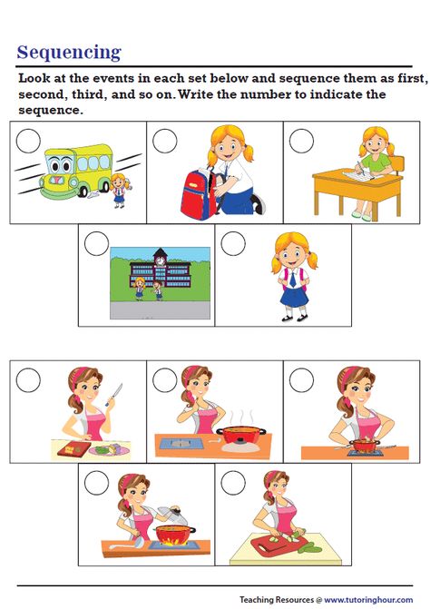 Picture Sequence Worksheet, Sequencing Activities 1st Grade, Sequencing Worksheets Kindergarten, Picture Sequencing Worksheets, Kindergarten Sequencing Worksheets, Picture Sequencing, Sequence Worksheet, Evs Worksheet, Sequencing Events