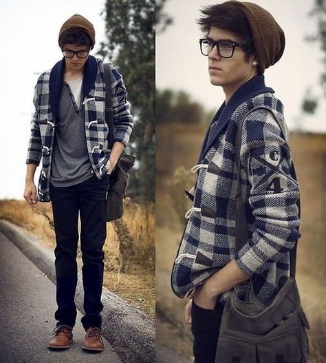 High School Outfits for Guys (13) Hipster Outfits, Wander Outfit, Abercrombie Men, Male Clothes, Style Dark, Hipster Man, Hipster Mens Fashion