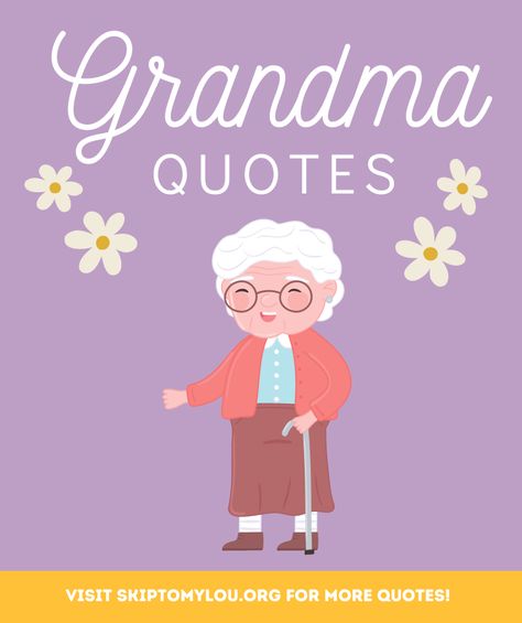 Celebrate Grandma and let her know how much you love her with these beautiful Grandma quotes! Don't forget to bring her favorite sweets too! Expecting Grandma Quotes, Gigi Quotes Grandchildren, A Grandmas Love Quotes, Birthday Sayings For Grandma, Bonus Grandma Quotes, Quotes About Being A Grandma, Grandma Loves You Quotes Grandchildren, Grandma Loves You, Grandma Quotes Funny Hilarious