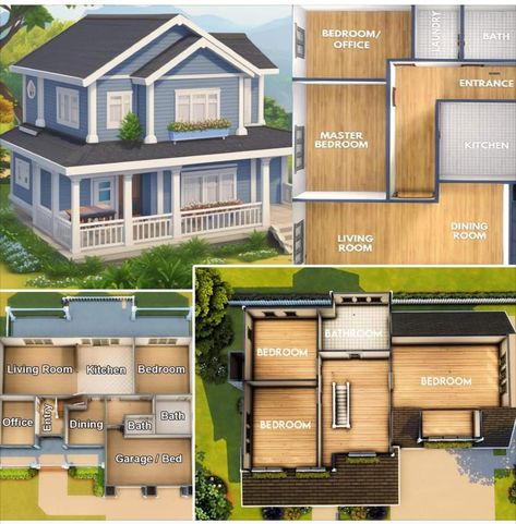 Two Story House Plans Sims 4, Sims 4 Grid Floor Plans, Sims 4 Small Home Layout, Sims Blueprints Floor Plans, Sims Freeplay House Ideas Floor Plans 2 Story, One Story Sims House Layout, Sims 4 Family House Floor Plans 2 Story, Sims 4 House Layout 2 Story With Grid, Sims 3 House Layout