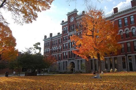 Clark University-Worcester,Massachusetts Clark University, Massachusetts Aesthetic, Pumpkin Artwork, Worcester Massachusetts, Fall Lipstick, Antique Candles, Red Square, Sigmund Freud, University Campus