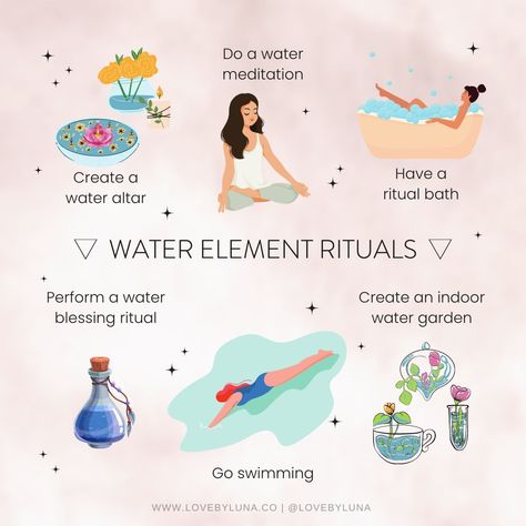 Water Element Rituals 🌊 Are you looking for ways to deepen your connection with the water element? Water is one of the four core elements, … | Instagram Water Warrior Female, Thursday Magick, Therapy Binder, Water Altar, Water Magick, Water Meditation, Water Ritual, Divine Magic, Java Fern