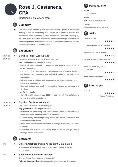 Certified Public Accountant (CPA) Resume Sample & Guide #resumetemplate #resumedesign #resumeexamples #resumetips #resumeexamplesforjobs #resume #resumelayout #resumewriting #resumeformat #perfectresume #bestresume Chef Resume, Office Manager Resume, Architect Resume, Engineering Resume, Job Description Template, Virtual Assistant Jobs, Job Resume Examples, Resume Layout, Logos Retro