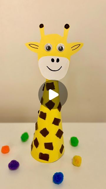 Mel  |  Early Childhood Educator on Instagram: "Giraffe Craft 🦒🦒

Follow @artsandcrafts4kids for more ideas! 🌟
.
.
.
#sensoryactivities #artsandcrafts #diyartsandcrafts #activitiesforkids #kidsactivities #earlychildhoodeducation #playlearningideas #giraffe" Giraffe Activities For Toddlers, Giraffe Activities Preschool, Giraffe Crafts For Kids, Giraffe Craft, Giraffe Crafts, Early Childhood Educator, Balloon Tree, Paper Art Projects, Giraffe Art