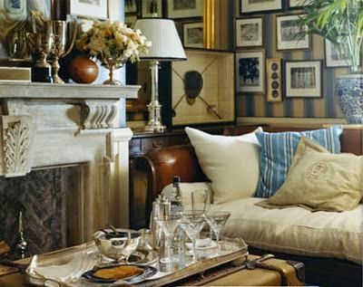 www.eyefordesignlfd.blogspot.com: Decorate In Ivy League Preppy Style Ralph Lauren Interiors, English Country Decor, English Decor, English Country Style, Casa Vintage, Country Living Room, Ralph Lauren Home, Vintage Modern, Traditional House