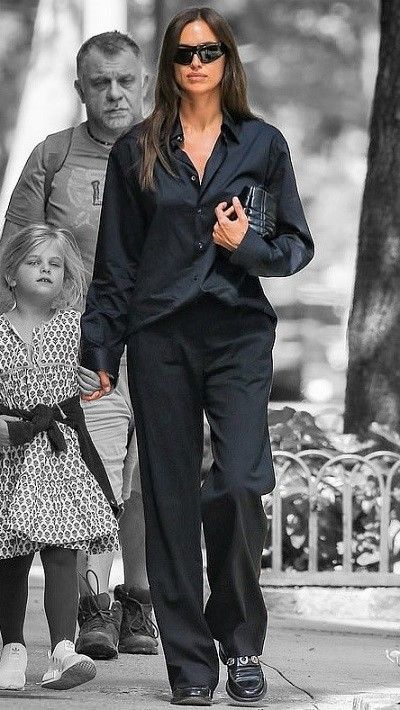 Irina Shayk Street Style, Mom Aesthetic Outfit, Irina Shayk Style, Irina Shayk Photos, Minimal Outfit, City New York, Looks Street Style, Irina Shayk, Spring Street Style