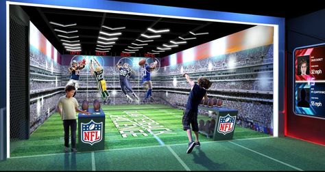 NFL Experience (@NFLExperience) | Twitter Football Brand Activation, Football Activation, Nfl Experience, Football Activity, Sports Facility, Sports Academy, Brand Activations, Fan Engagement, Sports Marketing