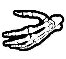 Skeleton Hands Drawing, Hand Skull, Side Hand Tattoos, Skull Motorcycle, Jacket Patches, Motorcycle Patches, Hand Clipart, Png Images Free, Hand Sticker