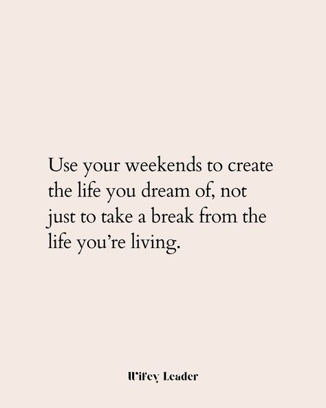 Instead of just escaping your current reality, use this time to take steps toward your dreams. If you’re ready to start building that dream life, I’ve got something special for you. 👇 I’ve recorded a video that shows you how I started making $1,000+ with Instagram, and it could be the perfect way to start building the life you want. If you’re ready to make a change, comment „READY“ below, and I’ll send it to you! Let’s make the most of our time and turn weekends into opportunities. 💪✨ #we... Sometimes You Have To Take A Step Back, Time To Start Living Quotes, Use The Weekend To Build The Life You Want, Build The Life You Want, Create A Life You Don't Need To Escape, Starting Over Quotes, Go For It Quotes, Ambitious Women, Soft Life