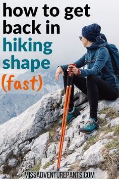 Hike Training, Hiking Workout Training, Beginner Workout Plan, Get Back In Shape, Hiking Training, Hiking Workout, Hiking Poles, Workout Plan For Beginners, Step Workout