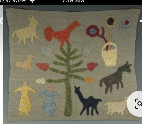 Applique Art, Jackson County, Penny Rugs, Wool Projects, Doll Quilt, 자수 디자인, Antique Quilts, Wool Applique, Small Quilts