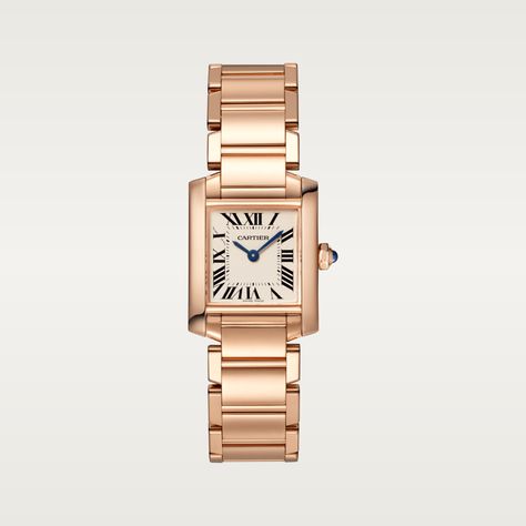 Tank Louis Cartier, Cartier Gold, Classy Watch, Luxe Jewelry, Cartier Tank, Cartier Watch, Rose Gold Watches, Fine Watches, Rose Gold Bracelet