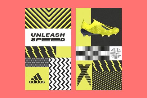 Adidas Poster, Sport Branding, Poster Advertising, Sports Graphics, Sports Graphic Design, Business Advertising Design, Graphic Design Projects, Layout Inspiration, Football Boots