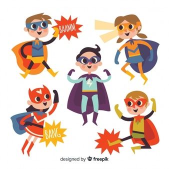 Collection of superhero kids Super Hero Illustration Character Design, Superhero Illustration Character, Hero Illustration Character, Super Hero Character Design, Super Hero Illustration, Superhero Character Design, Superhero Illustration, Super Hero Kids, Hero Illustration