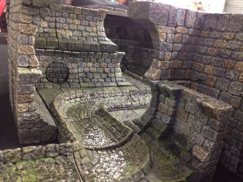 Warhammer Board, Dungeons And Dragons Diy, Rpg Table, Dwarven Forge, Miniature Terrain, Hirst Arts, Dungeon Tiles, Warhammer Terrain, 40k Terrain