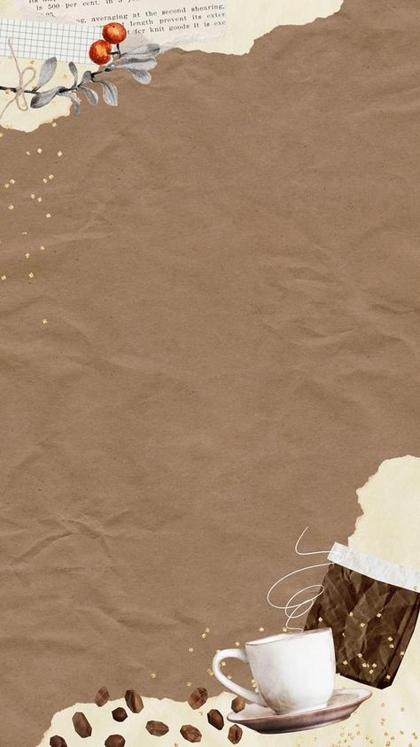 Background For Collage Pictures, Brown Border Designs For Projects, Coffee Border Design, Coffee Scrapbook Ideas, Vintage Background Aesthetic Brown Paper, Pinterest Background Aesthetic, Design For Scrapbook Backgrounds, Aesthetic Background Coffee, Coffee Theme Wallpaper