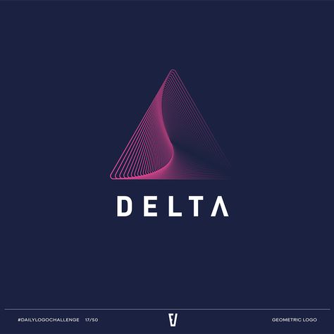 Delta Logo, Logo Challenge, Geometric Logo, Creative Professional, Global Community, Company Logo, Gif, ? Logo