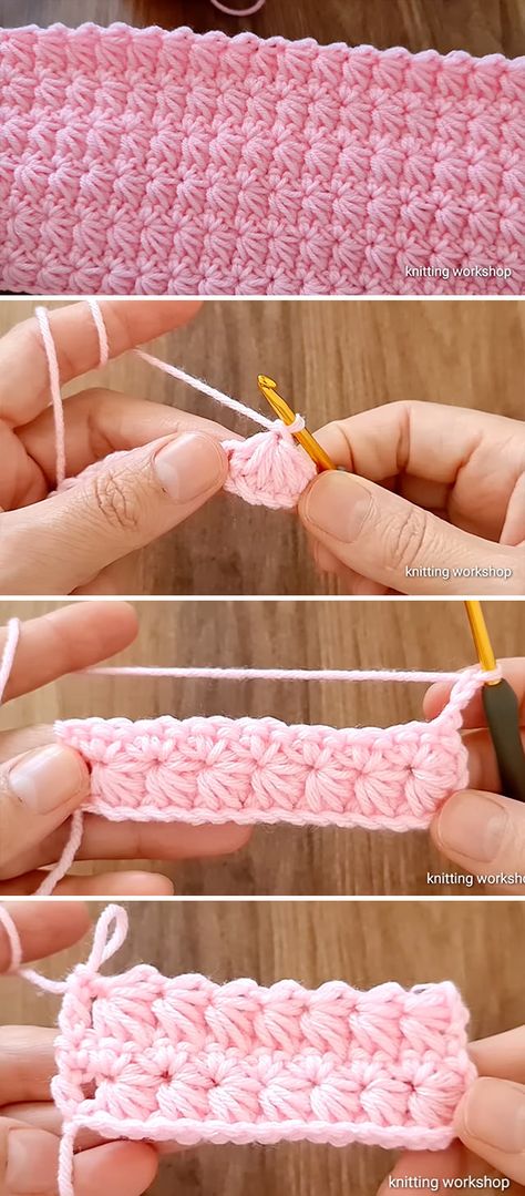 Exploring The Perfect Crochet Stitch For Blankets - CrochetBeja Rick Rack Crochet Free Pattern, Crochet Accent Stitches, Pretty Stitches Crochet, Knit Look Crochet Stitch, Crochet Stitches That Look Like Knitting, Easy Crochet Stitches For Blankets, Cool Crochet Stitches, Easy Crochet Blankets Free, Pretty Crochet Stitches