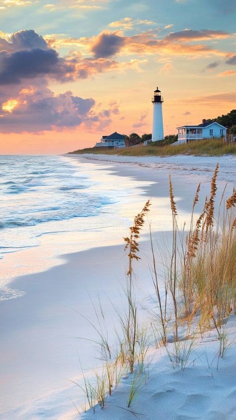 Escape to Tybee Island, Georgia! From sun-soaked beaches to the iconic lighthouse, this charming coastal gem is perfect for your next beach getaway. Follow for top tips and must-see spots on Tybee Island! Tybee Island Georgia, Tybee Island, Beach Getaways, Travel Aesthetic, Be Perfect, Savannah Chat, Paradise, Lighthouse, Georgia