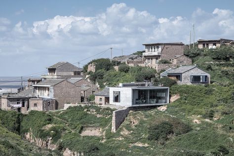 Gallery of Rural House Renovation in Zhoushan / Evolution Design - 16 Rural Housing, Zhoushan, Evolution Design, Modern Lodge, Abandoned Village, Rural House, Ground Floor Plan, Residential House, House Renovation