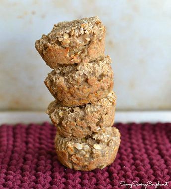 Super Easy Three Ingredient Healthy Muffins Recipe! You WILL have these 3 ingredients! I cannot wait to make them, thanks Savvy Saving Couple! ~Jaime! Banana Oat Muffins, Healthy Muffin Recipes, 3 Ingredient Recipes, Healthy Muffins, School Lunches, Three Ingredient, Banana Muffins, Homemade Food, Emergency Preparedness