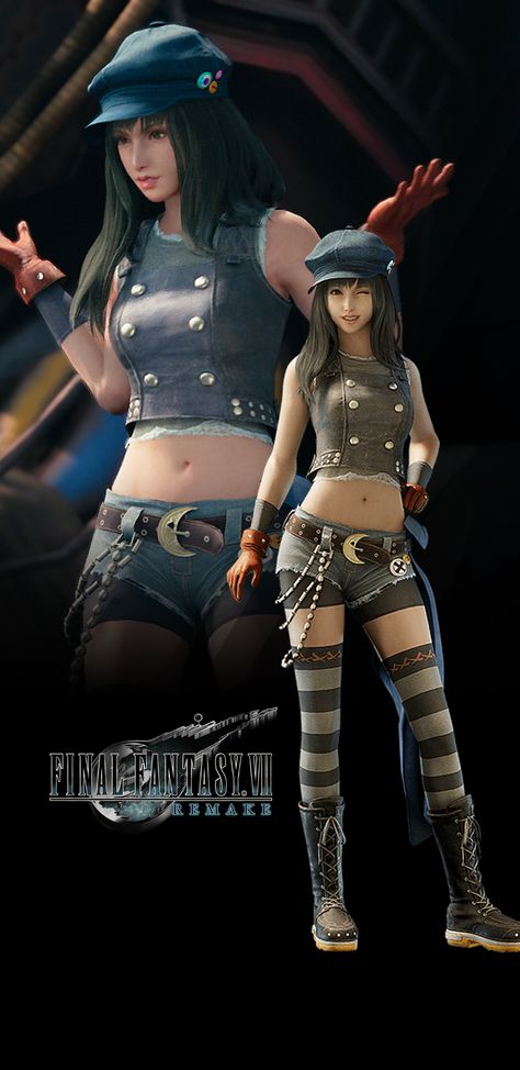 Video Game Outfits, Final Fantasy Collection, Final Fantasy Vii Remake, Nobody Knows, Poses References, Game Character Design, Final Fantasy Vii, Video Game Characters, Female Character Design