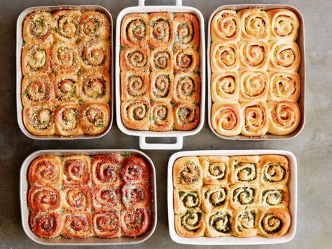 Savory Cinnamon Rolls: Food Network | Father's Day Recipes: Food Network | Food Network Morning Bun, Tyler Florence, Breakfast Rolls, Yeast Breads, Breakfast Sweets, Classic Breakfast, Breakfast Bread, Savoury Baking, Savory Breakfast