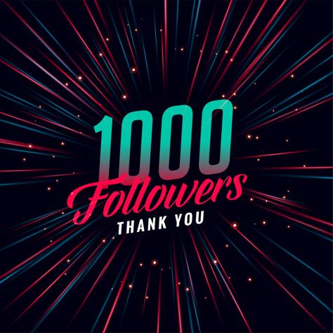 1000 social media followers template Free Vector | Free Vector #Freepik #vector #freebusiness #freestar #freetemplate #freelines Insta Challenge, Free Followers On Instagram, Heart App, Disney Pop Art, Ramadan Kareem Vector, Phone Store, Free Followers, 1000 Followers, Free Overlays