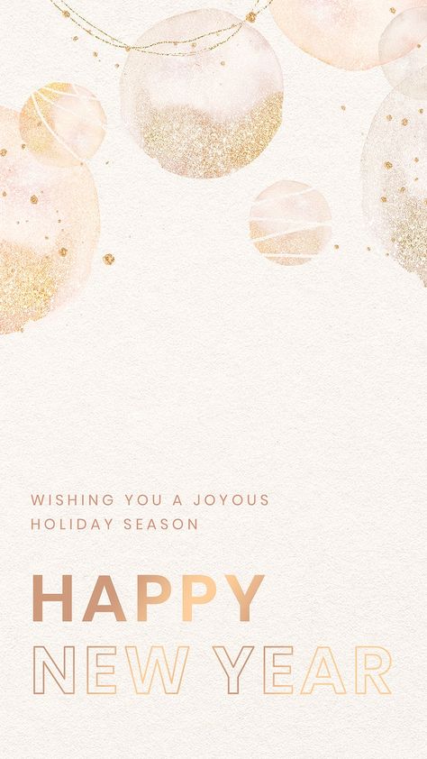 New Year Iphone Wallpaper, Iphone Wallpaper Template, Christmas Instagram Story, Beauty Brochures, New Year Wishes Cards, New Year Card Design, Best Christmas Wishes, Wallpaper Template, Happy New Year Wallpaper