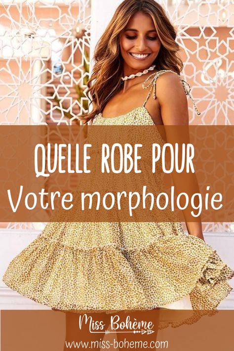 Oui, la robe bohème est faite pour toutes les silhouettes, mais il faut choisir le bon modèle. Découvrez notre guide pour choisir la robe bohème qui convient à votre morphologie. #missboheme #robeboheme #morphologie #robe #courbe #styleboheme Business Casual, Chic Outfits, Boheme Chic Outfit, Post Insta, Boheme Chic, Style Inspiration Summer, Style Inspiration