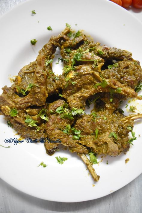 Mutton Chops Recipe Indian, Mughal Food, Mutton Chops Recipe, Nonveg Recipe, Mutton Fry, Mutton Dishes, Lamb Biryani, Mutton Korma, Mutton Curry Recipe