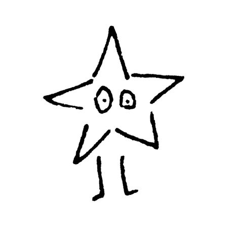 Aesthetic Star Doodles, Star Doodle Tattoo, Simple Star Tattoo Design, Cute Star Doodles, Tattoo Ideas Silly, Shocked Doodle, Stars Aesthetic Drawing, Star Drawing Simple, Stars Drawing Doodles