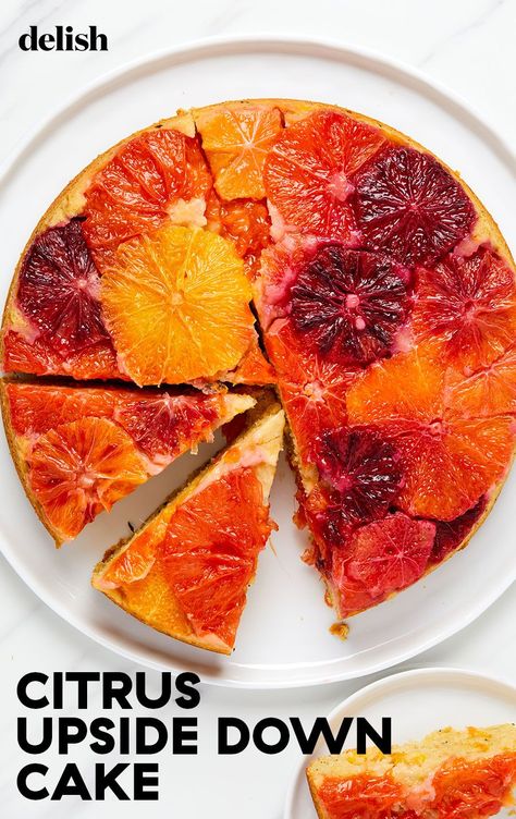 Citrus Upside Down Cake, Healthy Thoughts, Citrus Cake, Diy Mixes, Peppermint Cheesecake, Citrus Recipes, Fruit Toppings, Christmas Cake Recipes, Pineapple Upside Down Cake