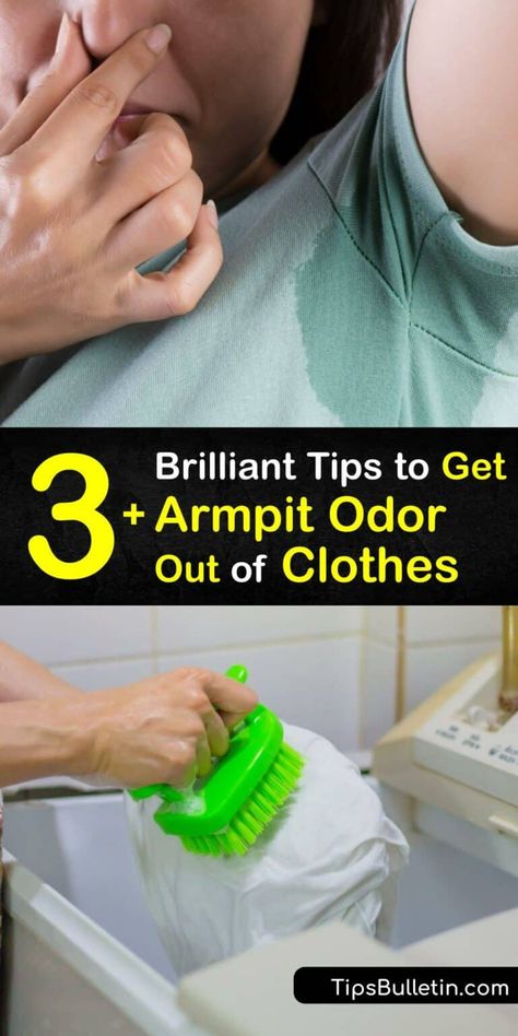 Stinky Armpits, Remove Odor From Clothes, Underarm Smell, Smelly Underarms, Smelly Clothes, Smelly Armpits, Odor Remedies, Remove Sweat Stains, Armpit Odor