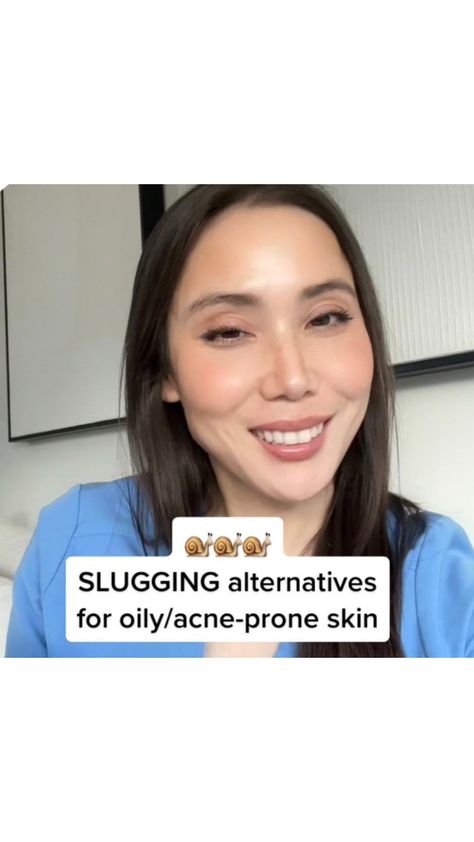 @dr.mamina shared a video on Instagram: “Slugging traditionally uses a thick, petrolatum-based product to hydrate and nourish your skin. This can be problematic for those with…” • Mar 30, 2022 at 12:15am UTC Dr Mamina, Acne Prone Skin, A Video, Your Skin, Acne, Skin, On Instagram, Instagram