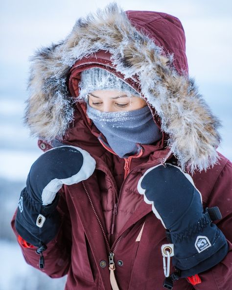 Lapland Outfit Women, Alaska Winter Outfit Women, Alaska Winter Outfit, Norway Winter Outfits, Iceland Winter Outfits, Arctic Fashion, Alaska Lifestyle, Arctic Clothing, Renee Roaming