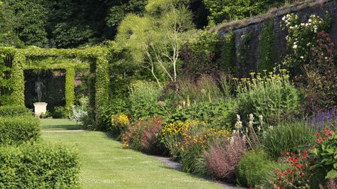 Petworth House, Capability Brown, Country Estates, European Garden, Herbaceous Border, Sussex England, The Countess, Planting Plan, British Garden