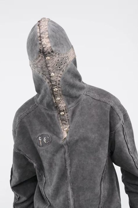 Reworked Clothes, Mesh Hoodie, Mens Bags Fashion, Korean Brand, Fashion Top Outfits, Winter 23, Concept Clothing, Future Clothes, Korean Brands