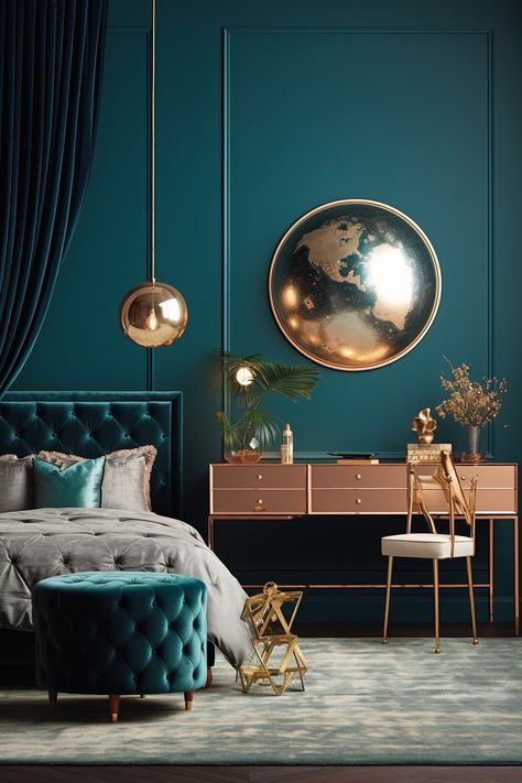 Maximalist Decor | Maximalist Decor Bedroom Art Deco Maximalist Bedroom, Maximalist Interior Bedroom, Maximalist Decor Bedroom, Maximalist Bedroom, Modern Maximalist, Maximalist Interior, Maximalist Style, Market Square, Maximalist Decor