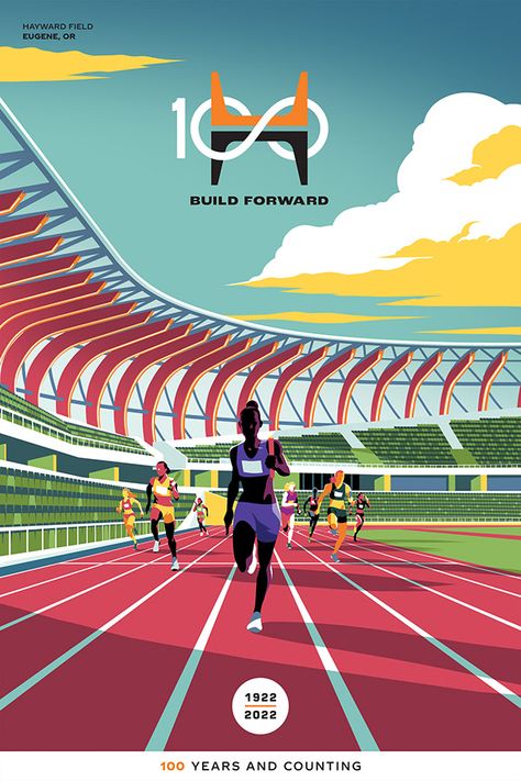 Sports Composition Painting, Olympics Poster Design Graphics, Marathon Logo Design Inspiration, Olympics Poster Design, Running Poster Design, Olympic Illustration, Olympics Illustration, Athlete Illustration, School Sports Posters