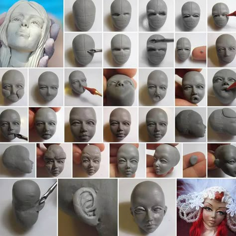 Clay Faces