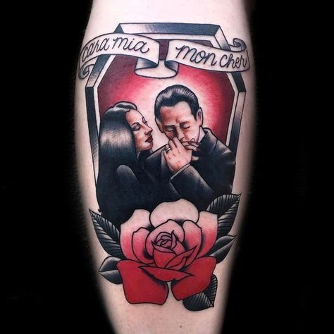 29 hauntingly beautiful Morticia Addams tattoos | Revelist Addams Family Tattoo, Family First Tattoo, Goth Queen, Family Tattoo Designs, Family Tattoo, Morticia Addams, Incredible Tattoos, Heart Tattoo Designs, Funny Tattoos