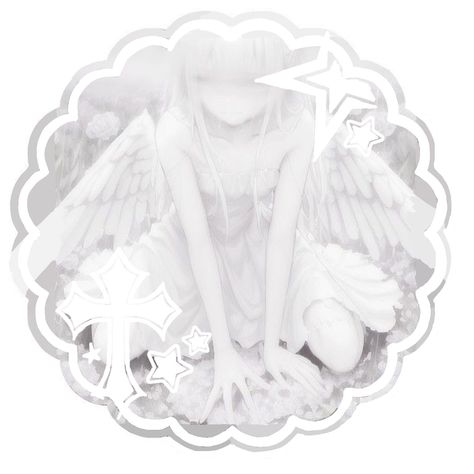 No credits needed <3 Angelcore Pc Wallpaper, Angel Playlist Cover, Light Angel Aesthetic, Discord Profile Pics And Banner, Angel Core Pfp, Angel Banner Discord, Angelic Aesthetic Wallpaper, Encore Pfp, White And Pink Pfp