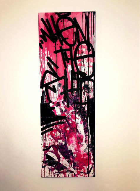 Graffiti Style Painting, Abstract Graffiti Painting, Grunge Abstract Art, Graffiti Artwork Inspiration, Two Canvas Art, Music Exhibition, Abstract Graffiti Art, Dope Artwork, Graffiti Canvas Art