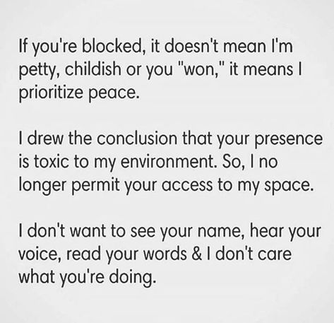 Block Out Negativity Quotes, Block Delete Quotes, Blocking Out Negativity Quotes, Quotes About Blocking People, I Have A Bad Relationship With Food, Blocking People Quotes, Negative People Quotes, Negative People, Quotes About Moving On