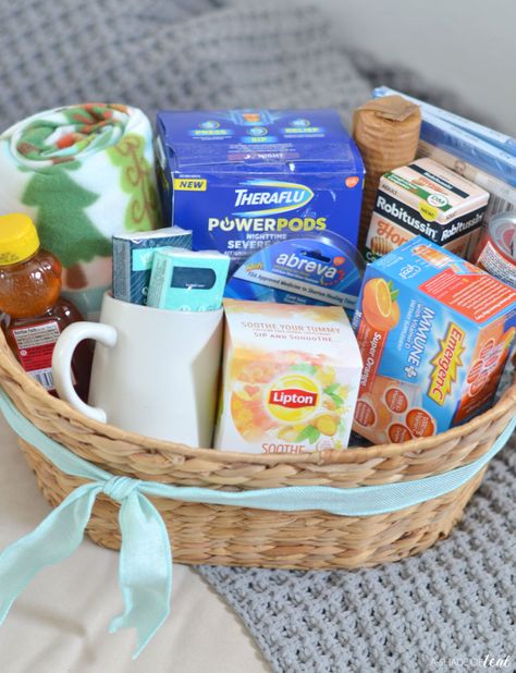 Get Well Care Package Ideas For Men, Sick Basket Ideas, Get Well Food Basket, Sick Gift Basket For Him, Sick Basket For Friend, Diy Get Well Basket, Sick Gift Basket, Get Well Basket For Men, Sick Basket For Boyfriend